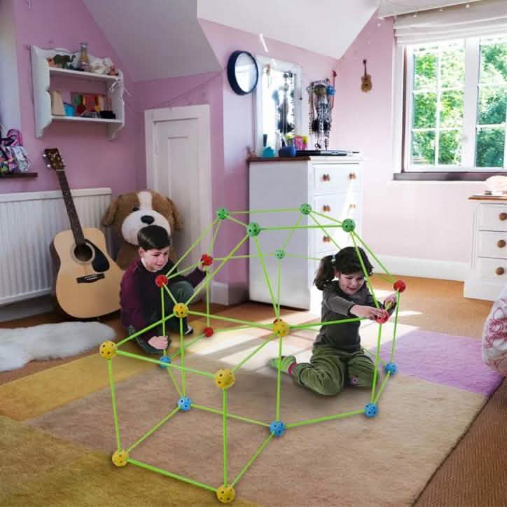 87-Piece: Build Your Own Den Toys & Games - DailySale