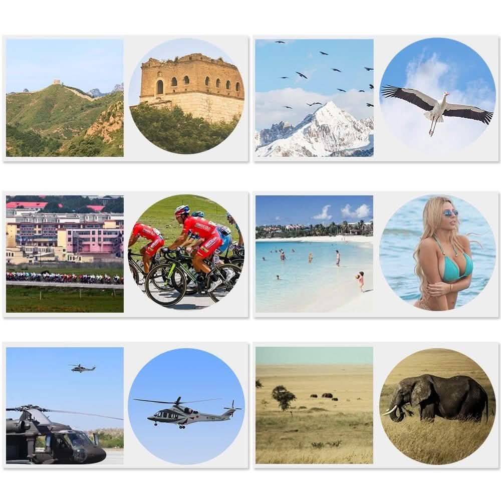 8x21 Small Compact Lightweight Binoculars Sports & Outdoors - DailySale