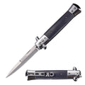 9” Automatic Out-The-Side Knife Tactical Carbon Fiber - DailySale