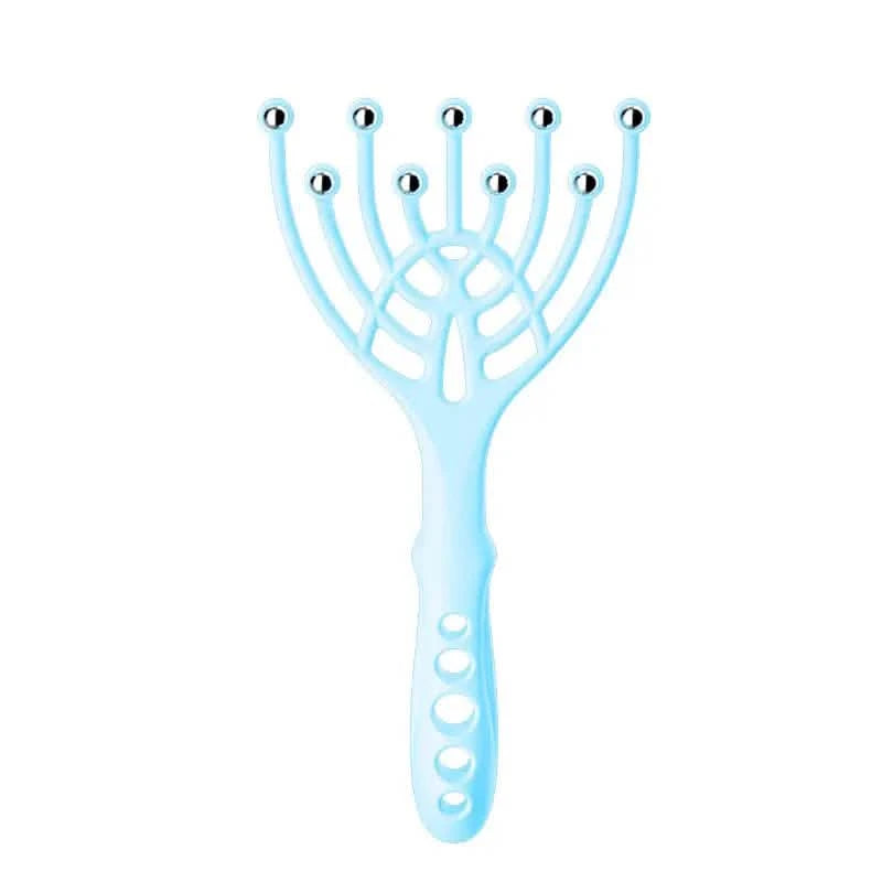 9 Claws Handheld SPA Head Massager Wellness Blue - DailySale