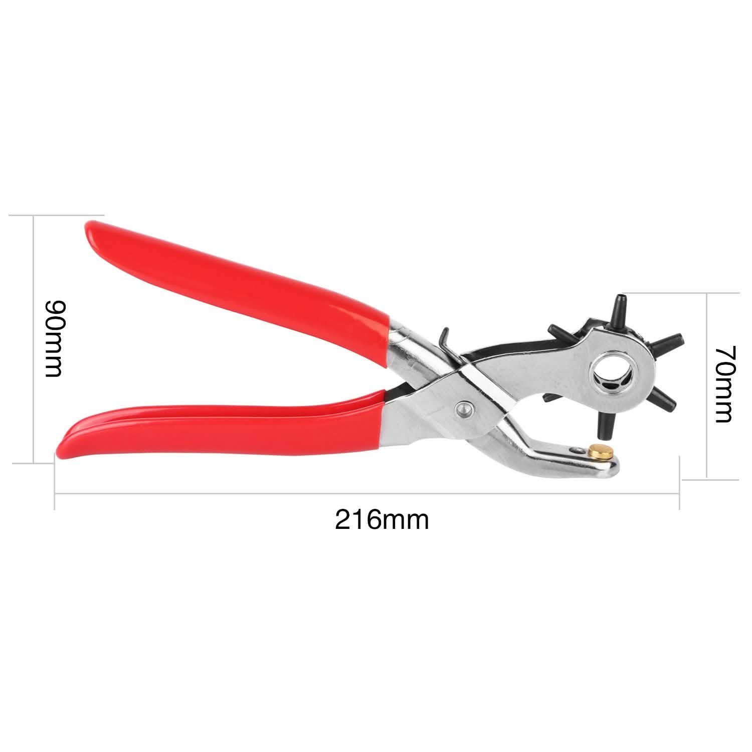 9" Heavy Duty Belt Hole Punch Hand Pliers Everything Else - DailySale