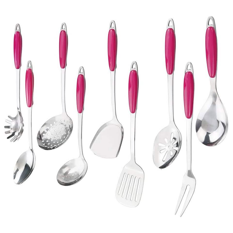 9-Piece: Anbers Stainless Steel Kitchen Utensil Set Kitchen & Dining - DailySale