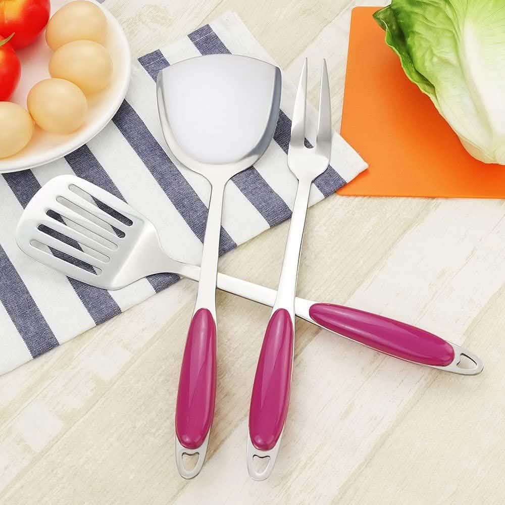 9-Piece: Anbers Stainless Steel Kitchen Utensil Set Kitchen & Dining - DailySale
