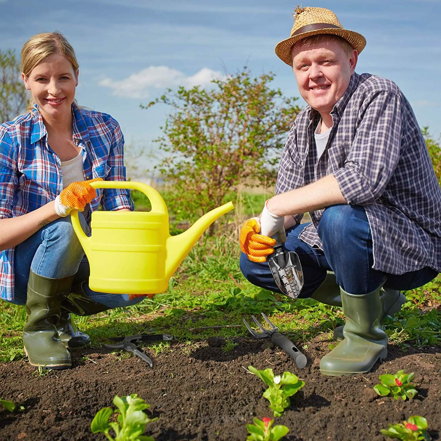 9-Piece: Heavy Duty Aluminum Alloy Gardening Tools Set Garden & Patio - DailySale