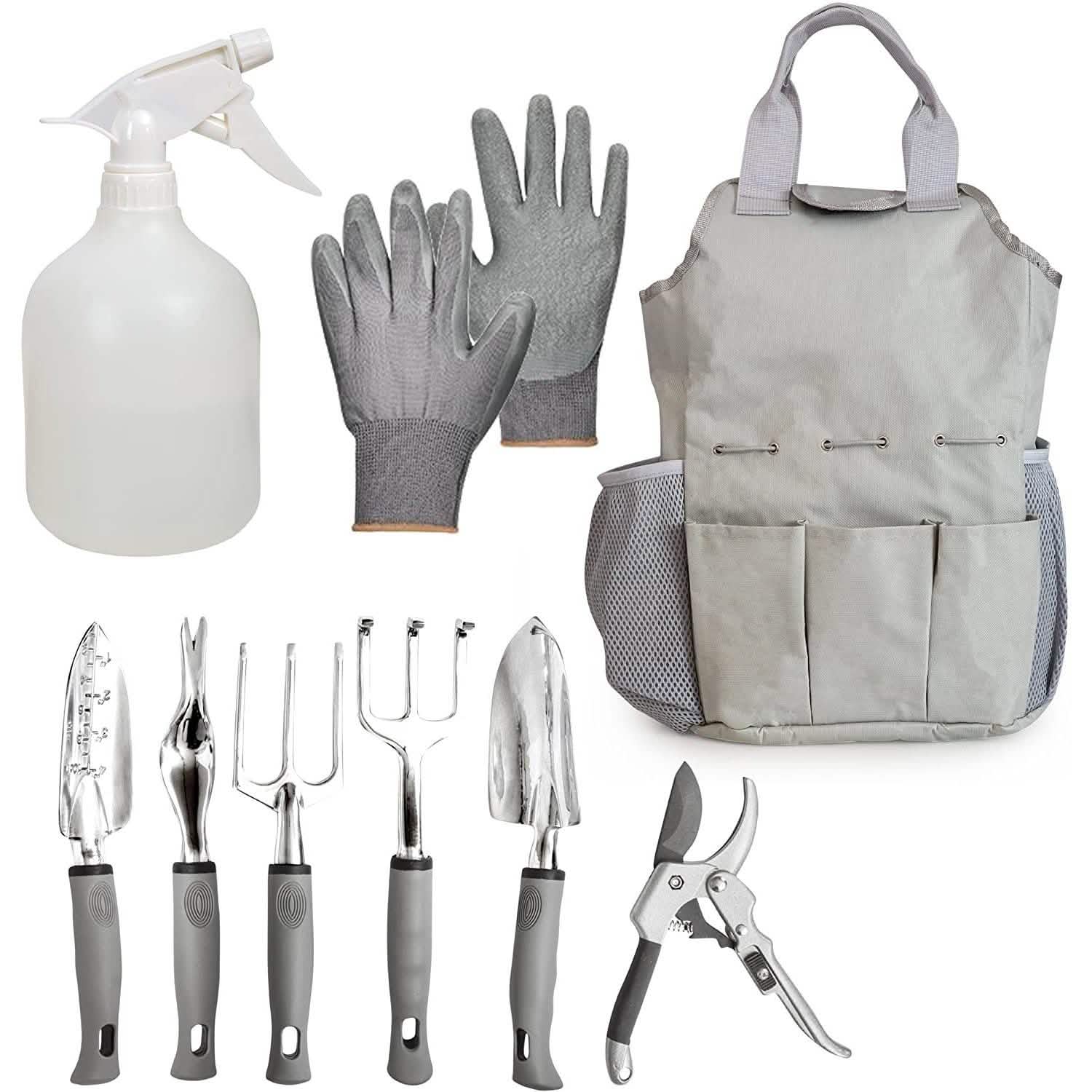 9-Piece: Heavy Duty Aluminum Alloy Gardening Tools Set Garden & Patio - DailySale