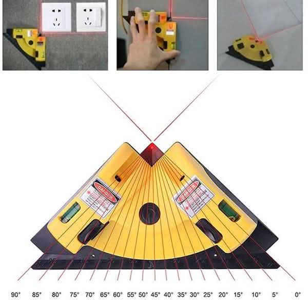 90 Degree Vertical Horizontal Laser Line Angle Measurement Tools Everything Else - DailySale