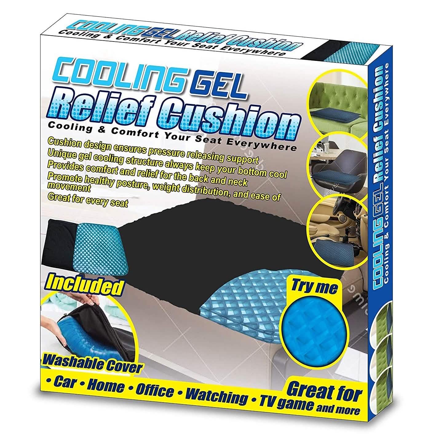 Miracle Gel Cooling Cushion - DailySale, Inc