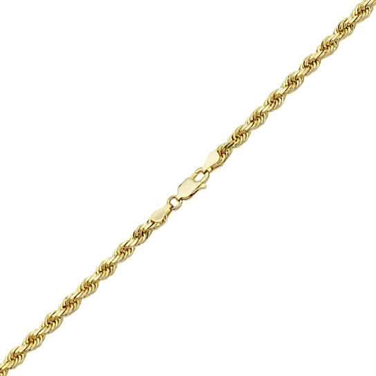 .925 Sterling Silver 1.5MM Diamond Cut Rope Chain Necklace Necklaces - DailySale