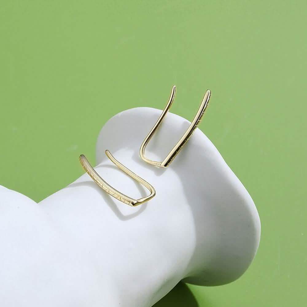 925 Sterling Silver Clip Earrings Earrings - DailySale