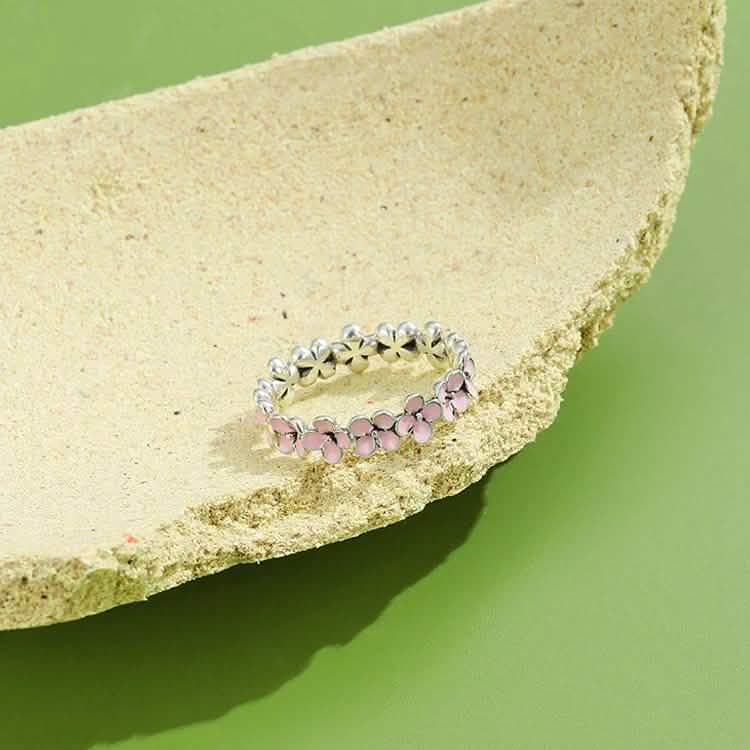 925 Sterling Silver Women Ring Romantic Plum Ring Rings - DailySale