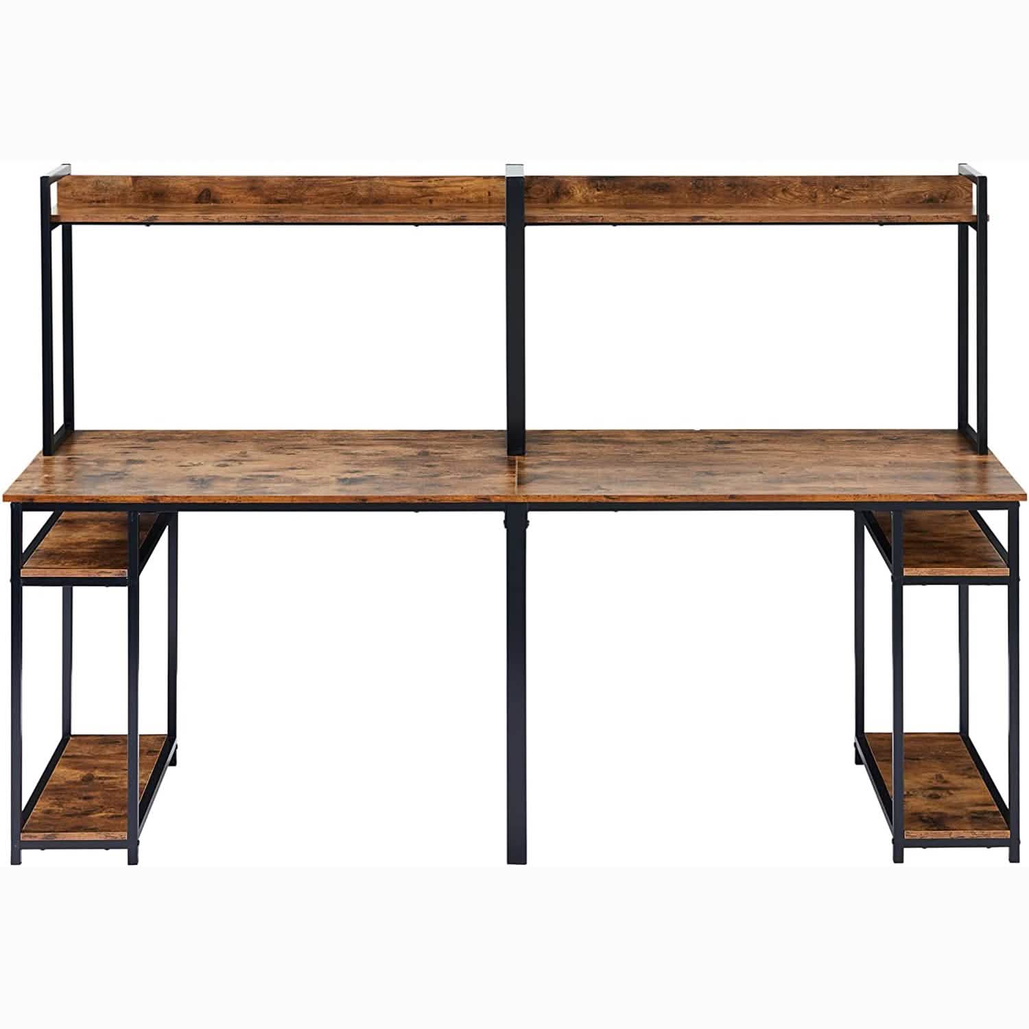 94.6 Inch Modern Two Person Computer Desk Computer Accessories - DailySale