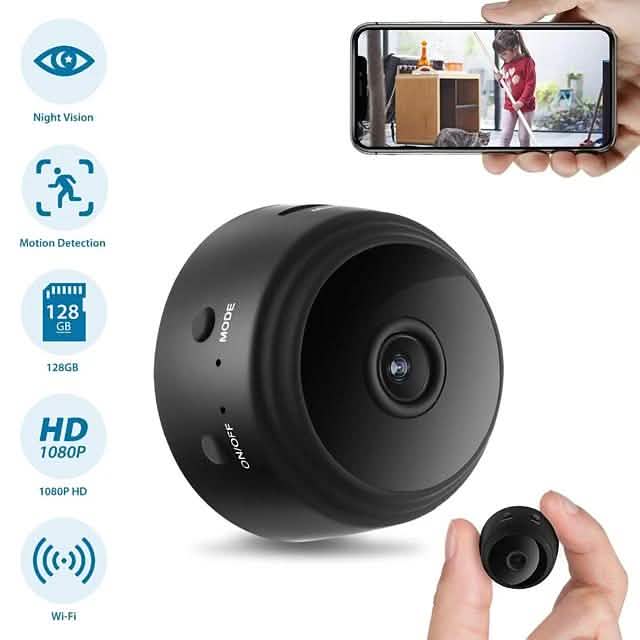 A9 IP Camera Full HD 1080P Mini Camera Cameras & Drones - DailySale