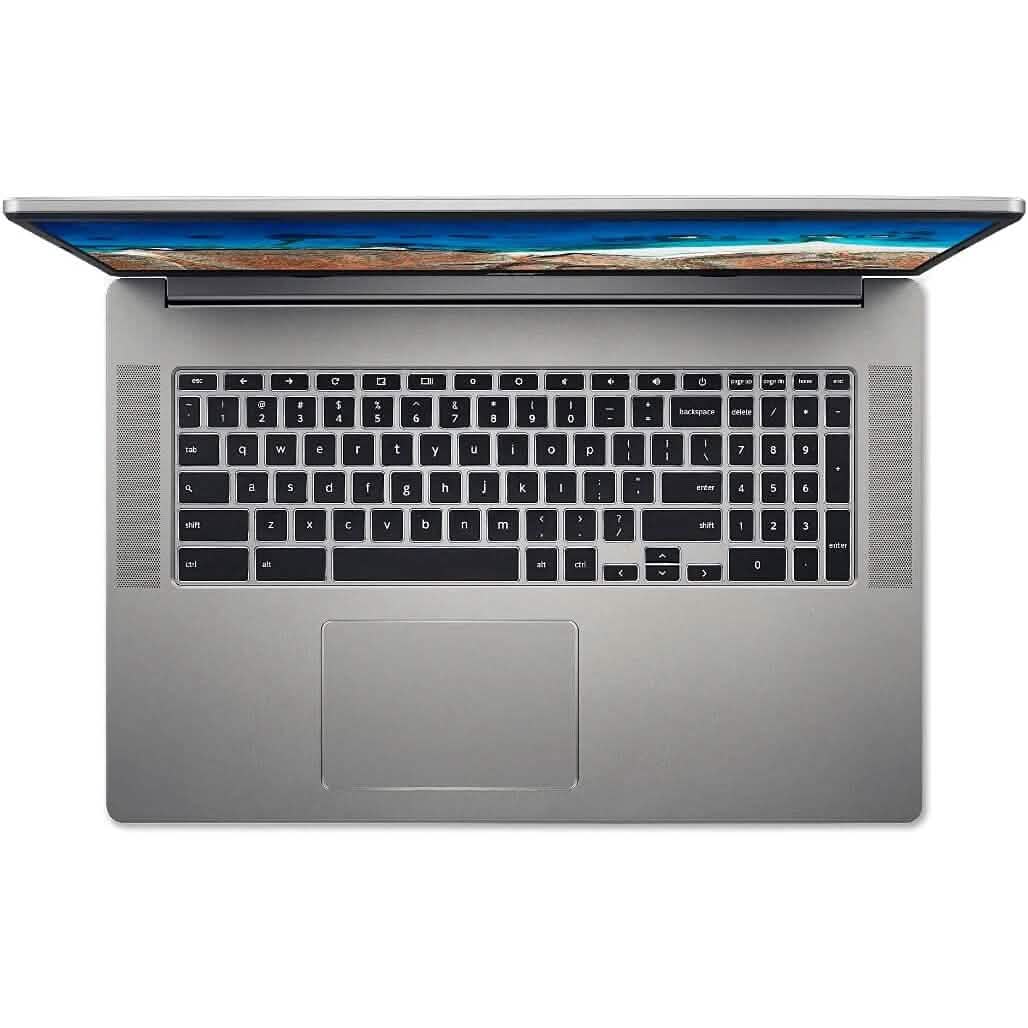 Acer 317 Chromebook - 17.3" Intel Celeron N4500 1.1GHz 4GB RAM 64GB ChromeOS (Refurbished) Laptops - DailySale