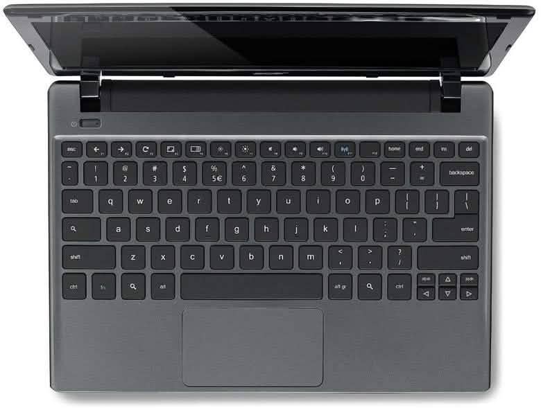 Acer Aspire C710-2487 11.6-Inch Chromebook (1.1 GHz Processor, 4GB DDR3, 320GB HDD) - Iron Gray Tablets & Computers - DailySale
