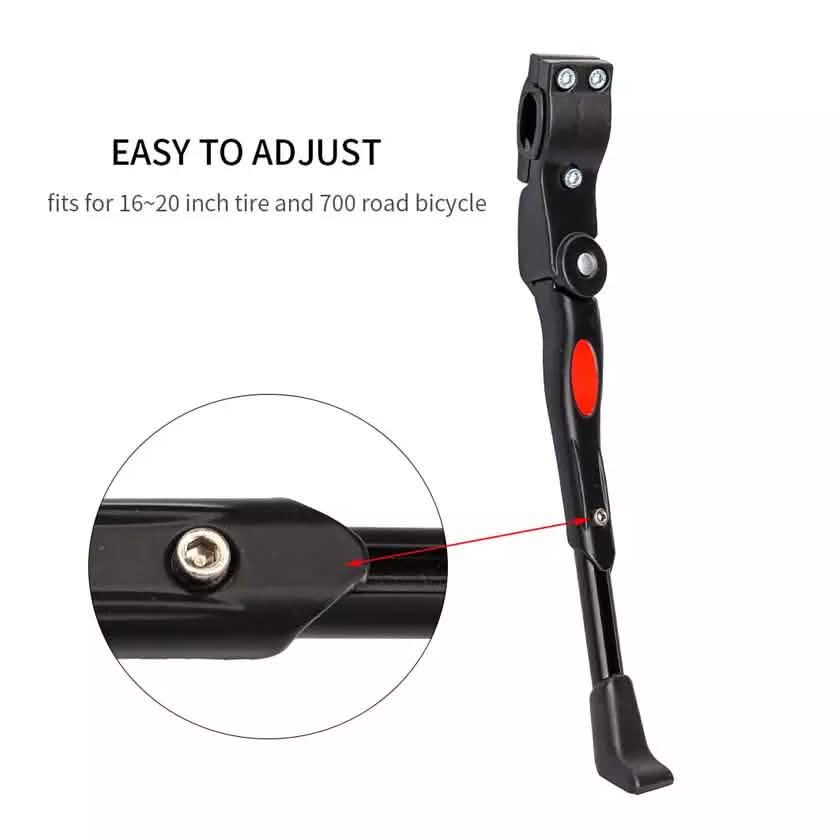 Adjustable Bicycle Support Side Stand Sports & Outdoors - DailySale