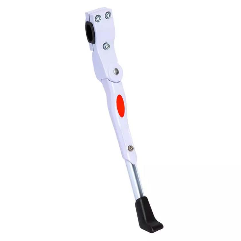 Adjustable Bicycle Support Side Stand Sports & Outdoors White - DailySale
