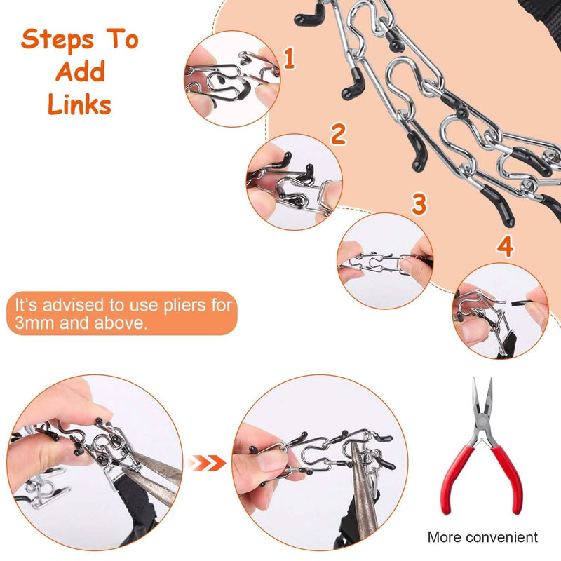 Adjustable Dog Choke Collar Training Chain Pet Supplies - DailySale