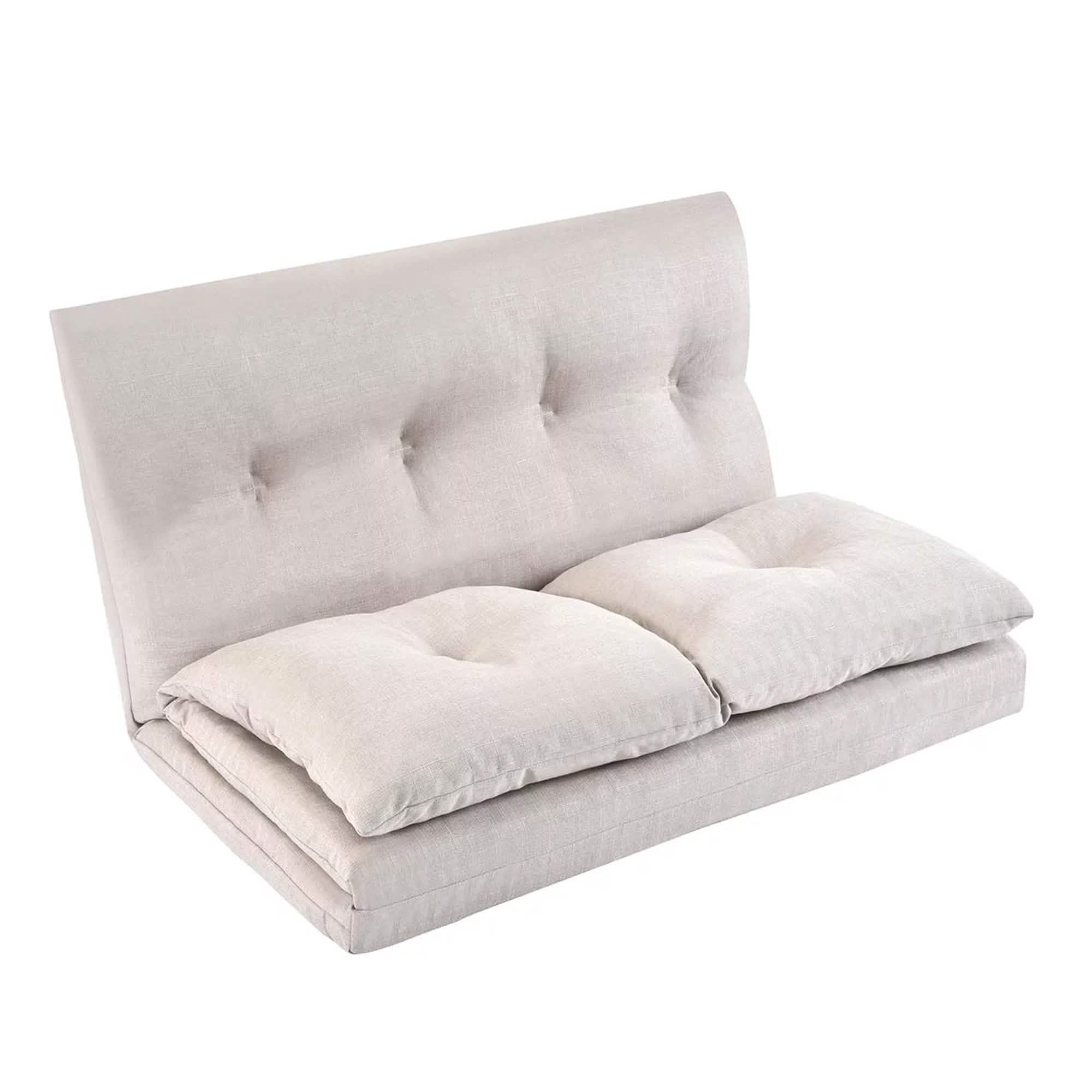 Adjustable Fabric Folding Chaise Lounge Sofa Floor Couch and Sofa Furniture & Decor - DailySale