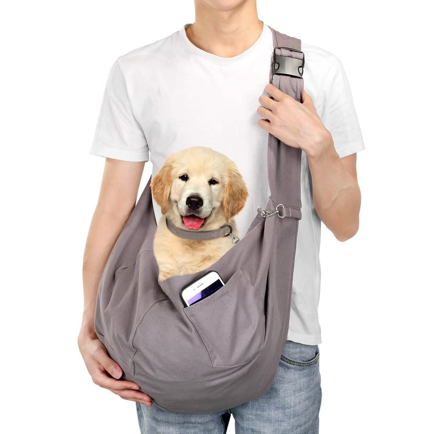 Adjustable Pet Sling Carrier Pet Supplies - DailySale