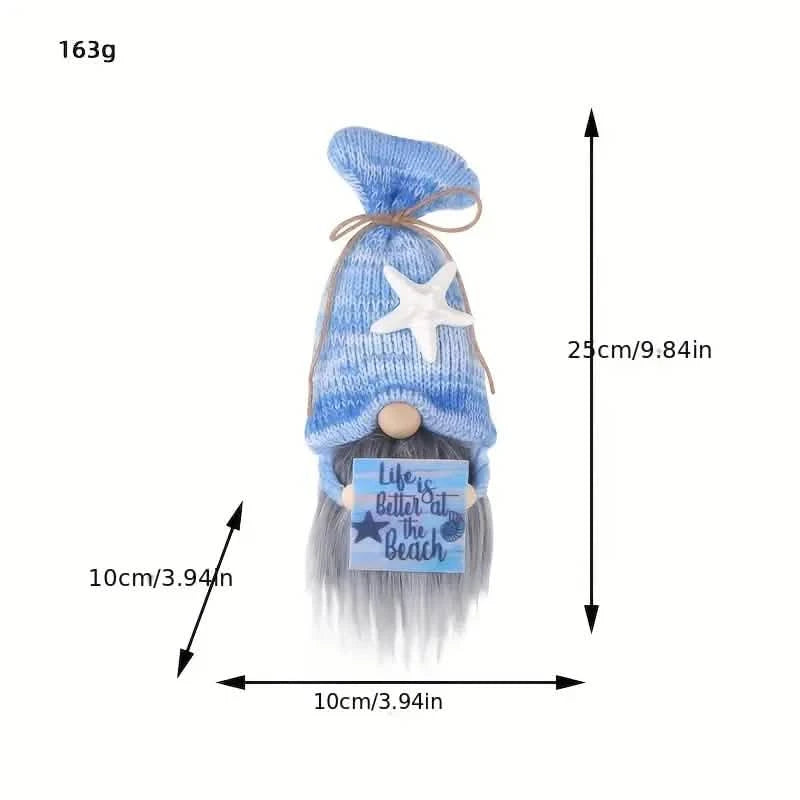 Adorable Ocean Gnome Plush Doll Furniture & Decor - DailySale