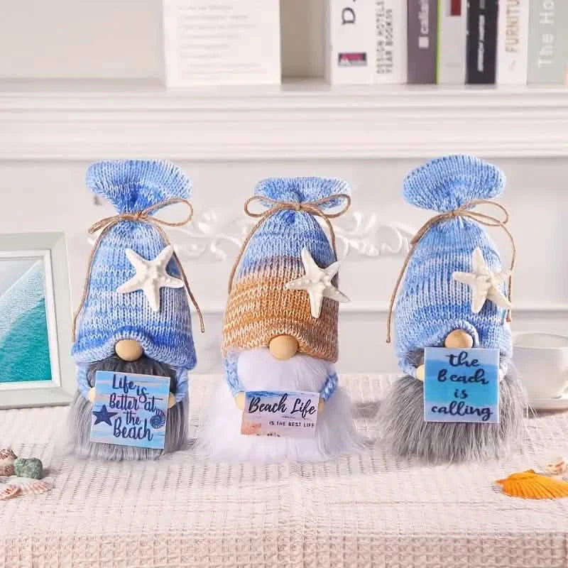 Adorable Ocean Gnome Plush Doll Furniture & Decor - DailySale