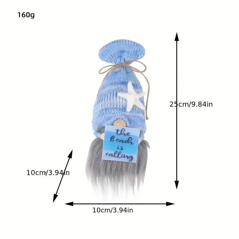 Adorable Ocean Gnome Plush Doll Furniture & Decor - DailySale