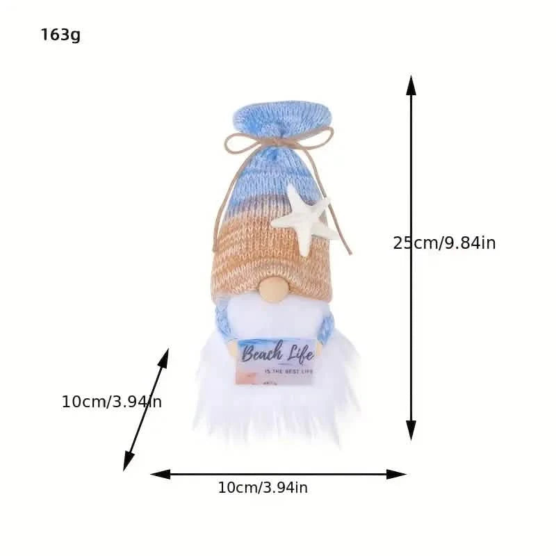 Adorable Ocean Gnome Plush Doll Furniture & Decor - DailySale