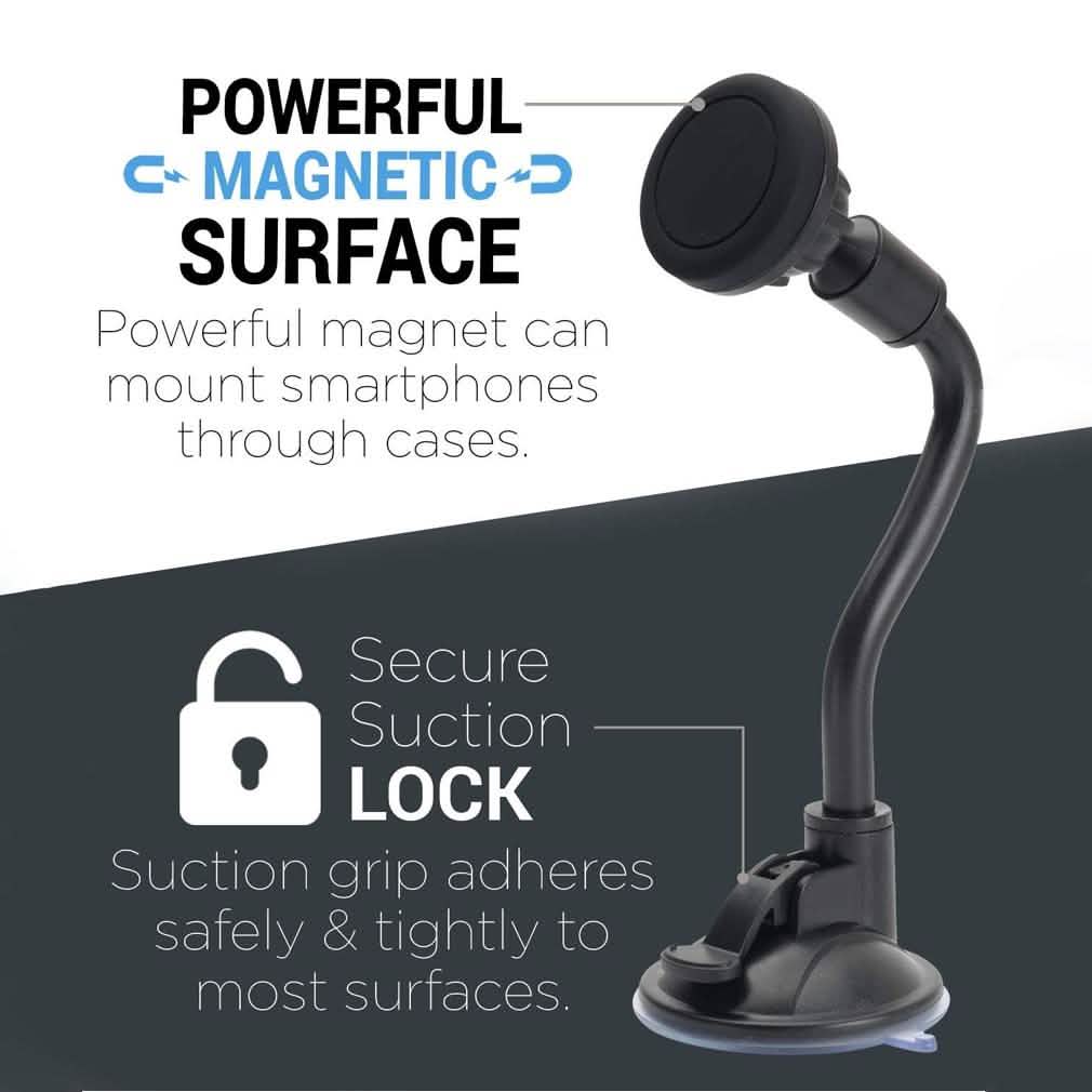 Aduro Magflex Flexible Arm Dash Car Mount Phones & Accessories - DailySale