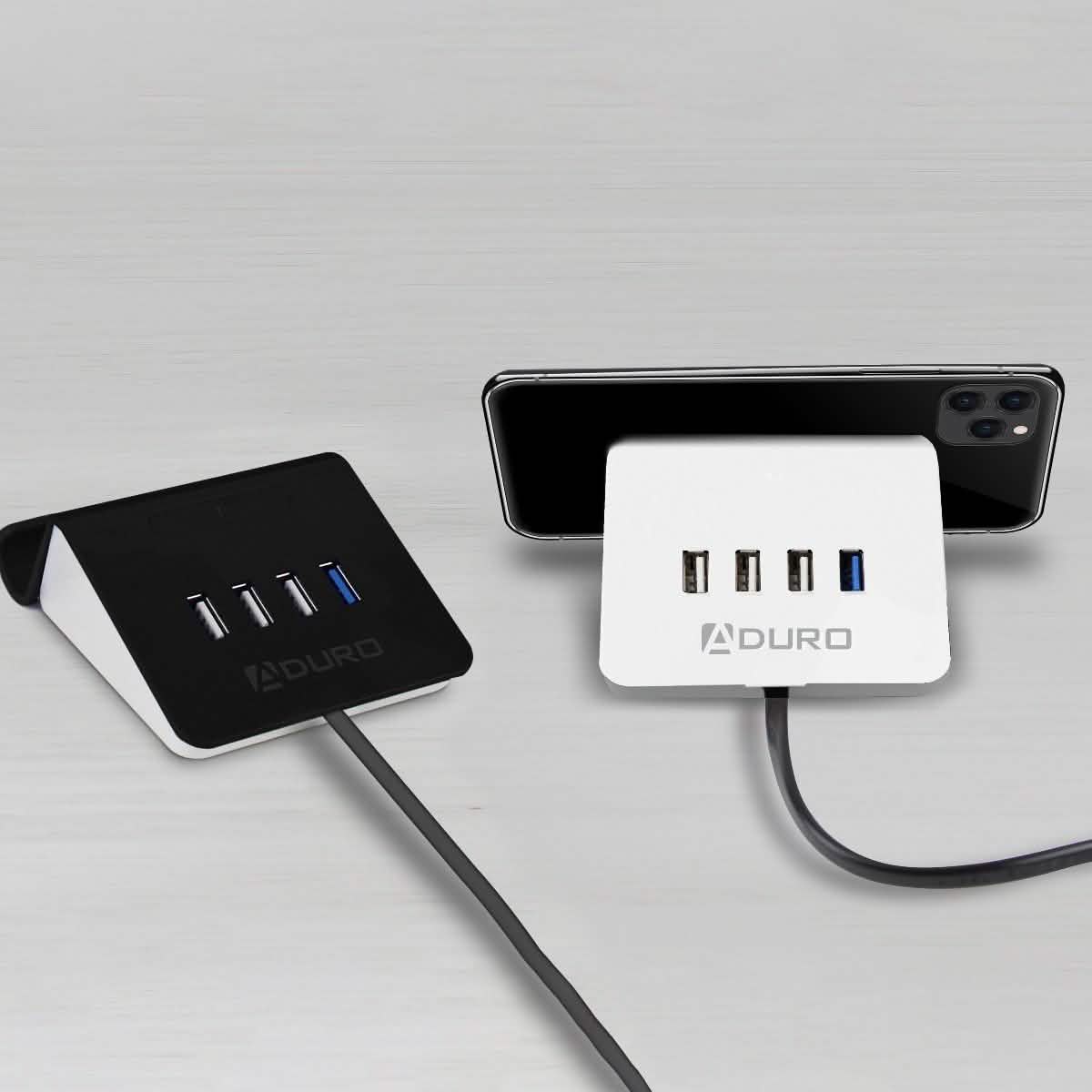 Aduro PowerUp 4-Port USB Charging Station and Stand Gadgets & Accessories - DailySale