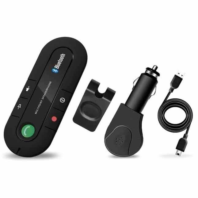 AE Bluetooth Magnetic Car Speakerphone Auto Accessories - DailySale