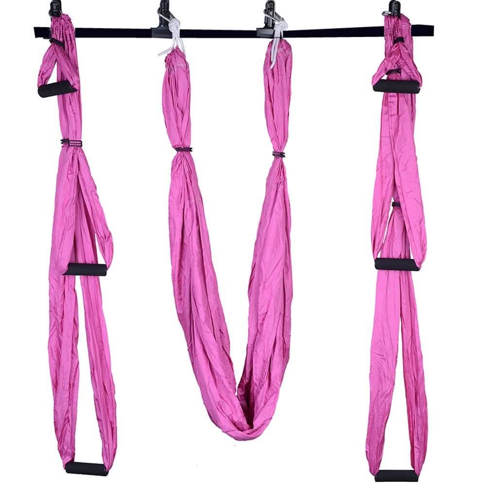 Aerial Yoga Swing Hammock Anti Gravity Fitness Inversion Yoga Trapeze Sling Prop Fitness - DailySale