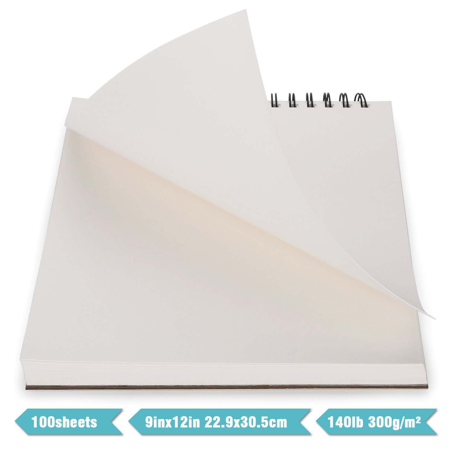 AGPtEk 12 inches 35 Sheets Watercolor Paper Pad Everything Else - DailySale