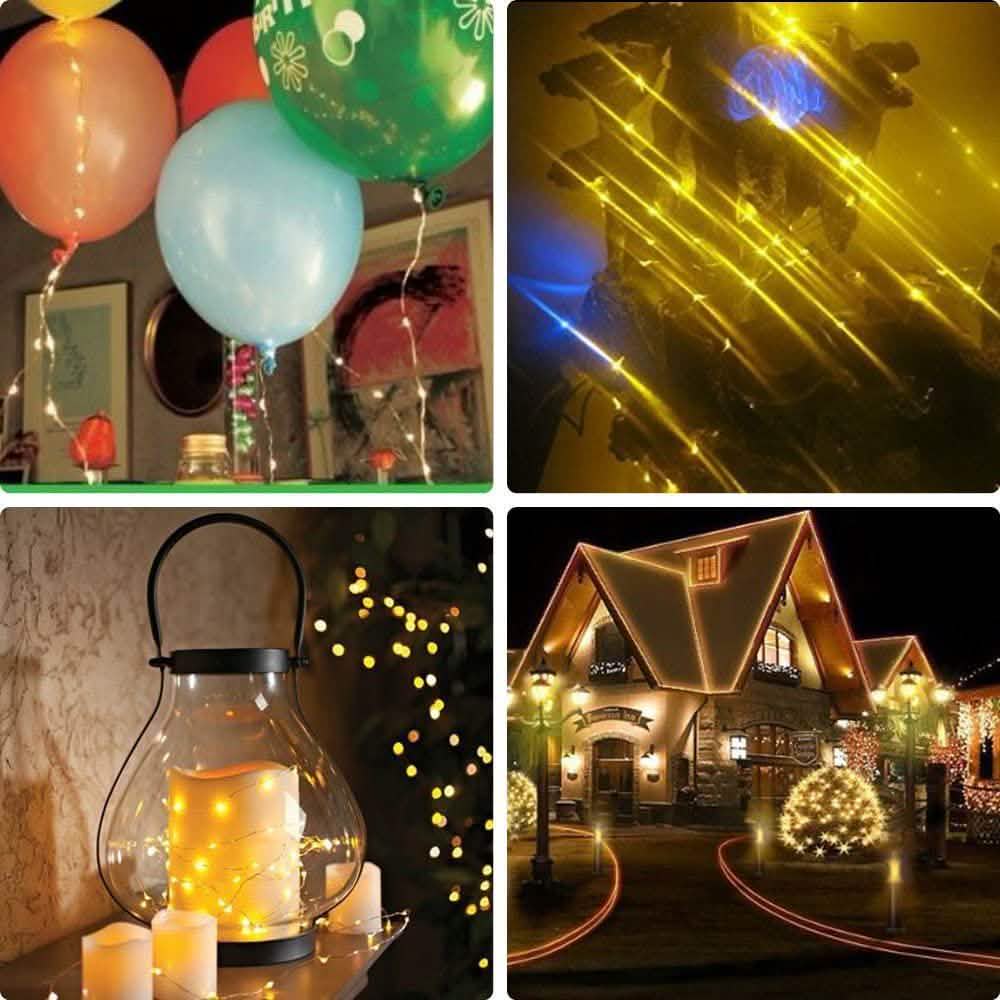 AGPtek 16.5FT 50 Individual LED String Lights Waterproof Lighting & Decor - DailySale