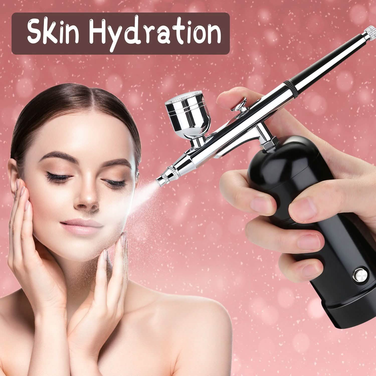 AGPtEK Airbrush Kit Mini Air Compressor Beauty & Personal Care - DailySale