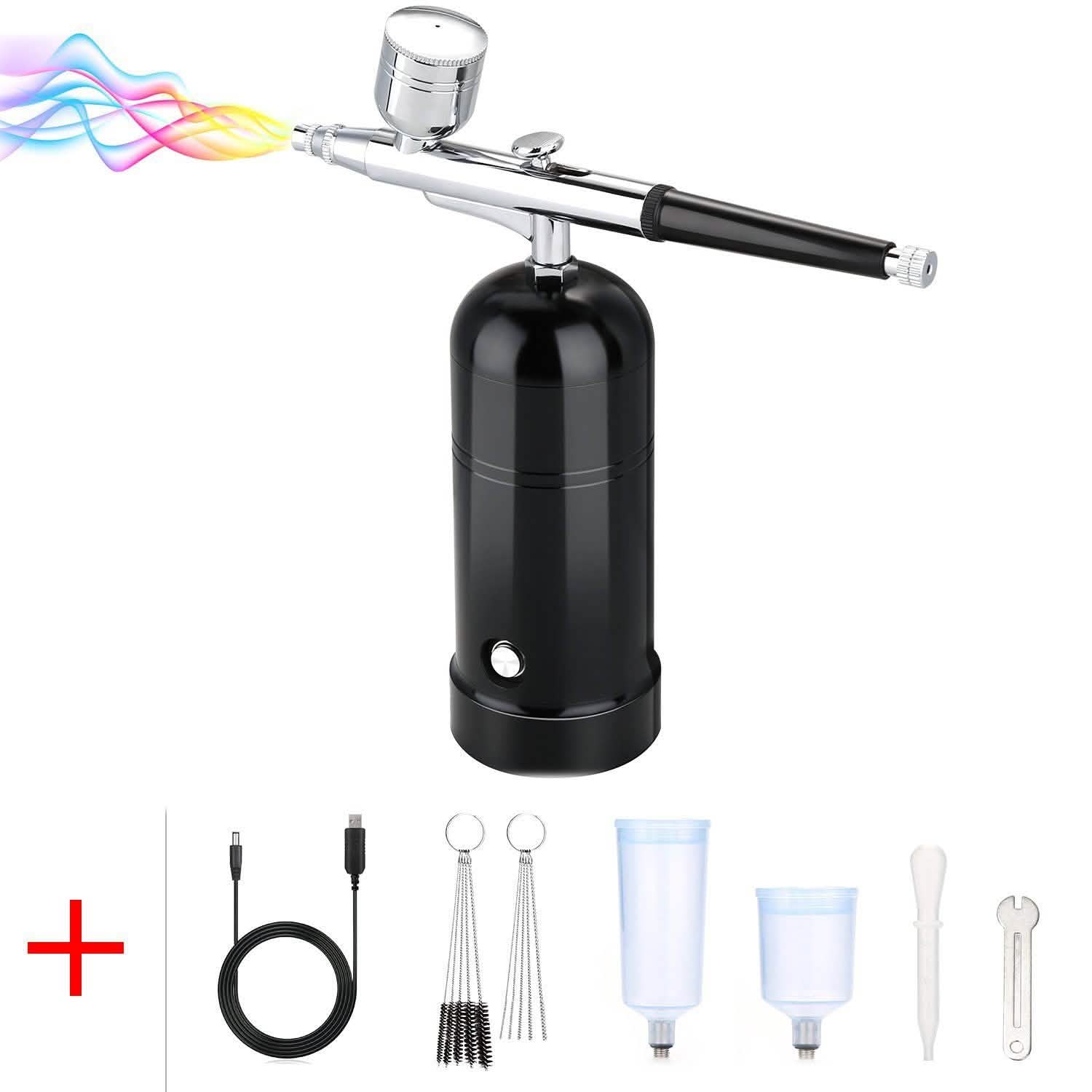 AGPtEK Airbrush Kit Mini Air Compressor Beauty & Personal Care - DailySale
