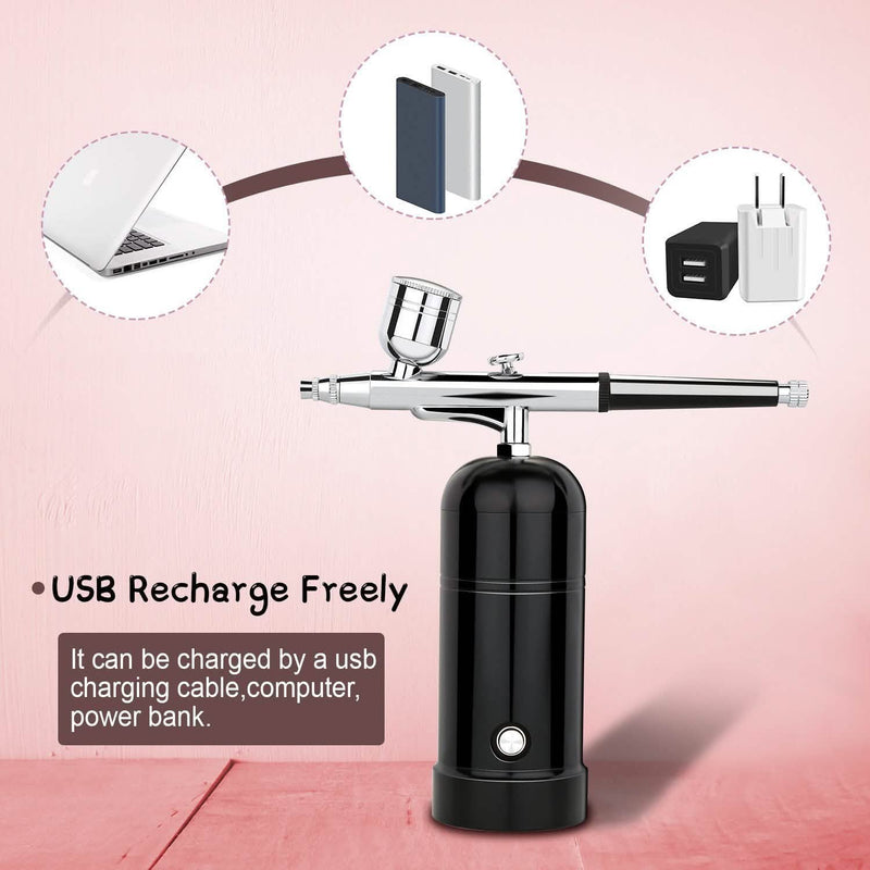 AGPtEK Airbrush Kit Mini Air Compressor Beauty & Personal Care - DailySale
