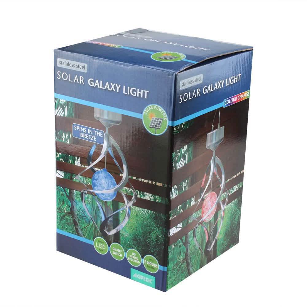 AGPtEK Solar Power LED Color Changing Wind Chime For Outdoor Garden Courtyard Garden & Patio - DailySale