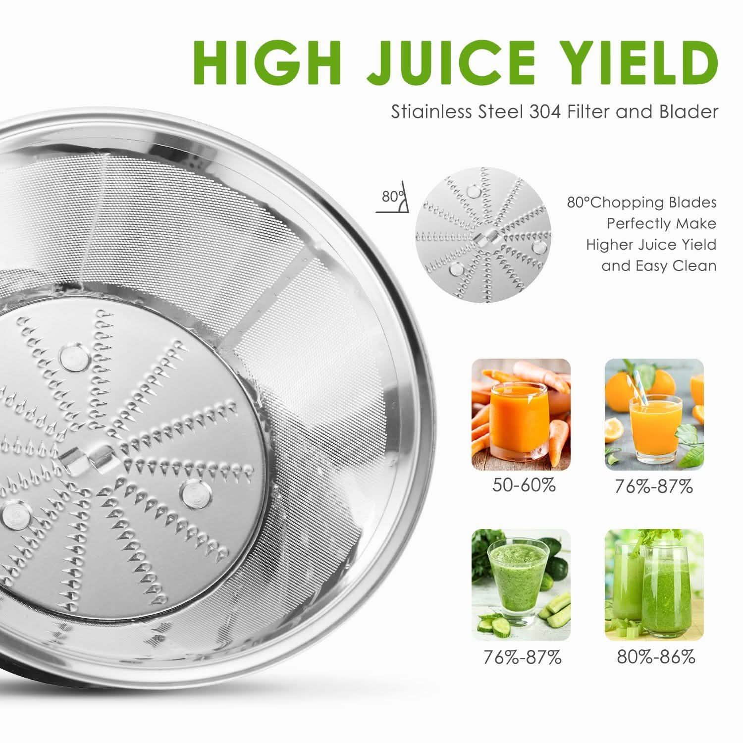 Aicok Juicer Centrifugal Juicer for Whole Fruit and Vegetable Kitchen & Dining - DailySale