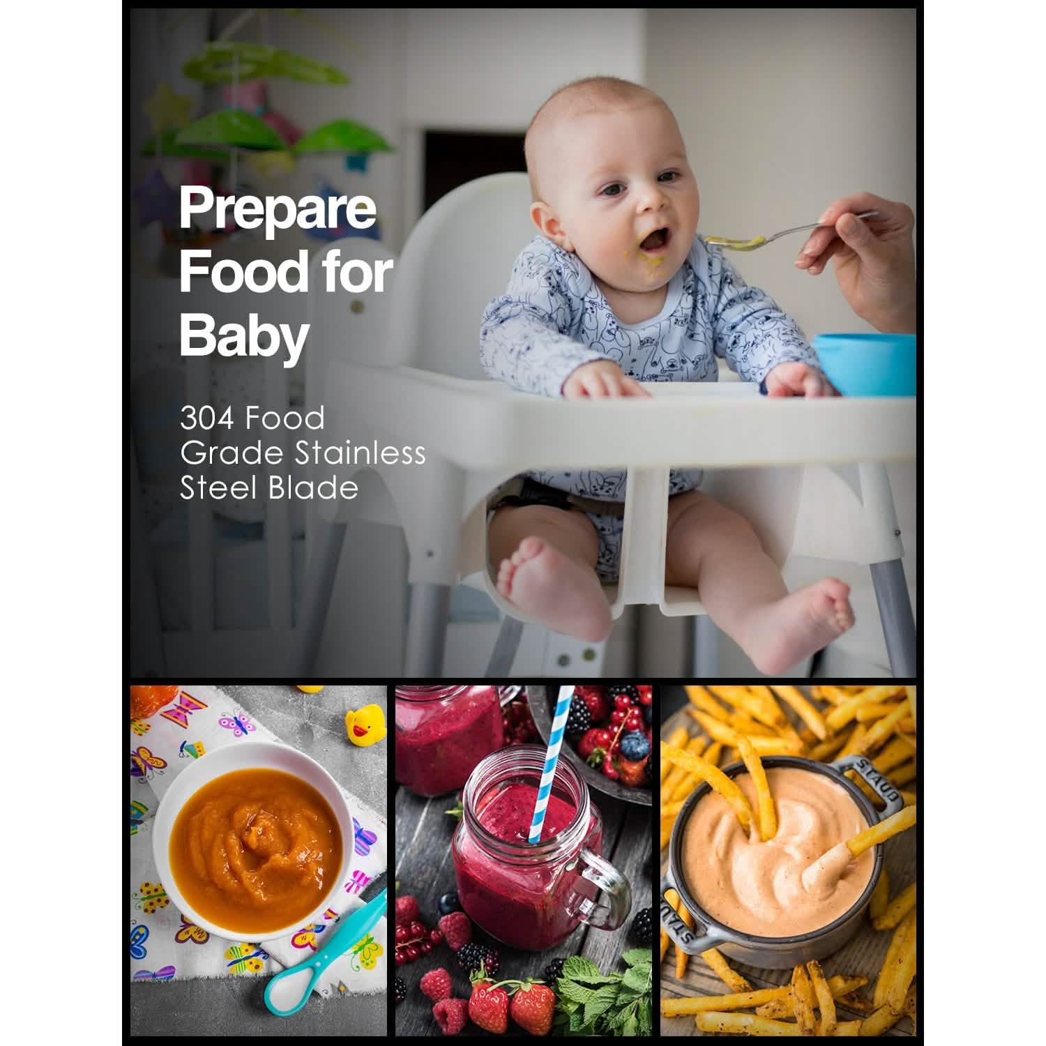 AICOK Multifunctional Food Processor Kitchen Appliances - DailySale