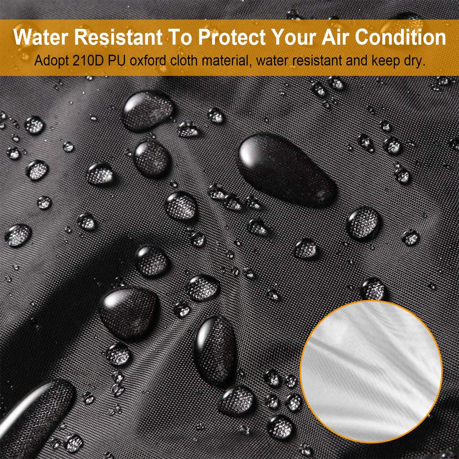 Air Conditioner Cover Outdoor Water-Resistant Home Improvement - DailySale