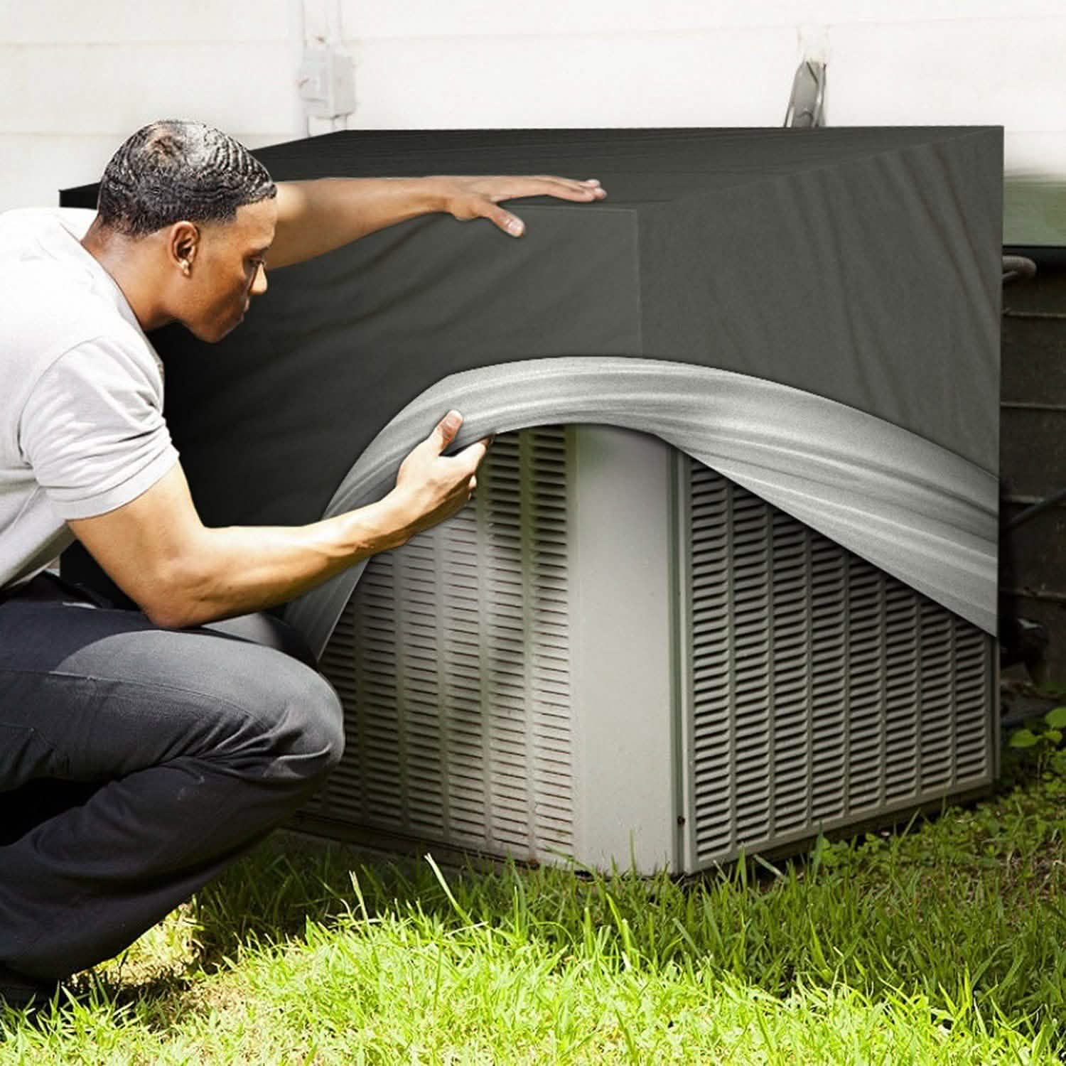Air Conditioner Cover Outdoor Water-Resistant Home Improvement - DailySale