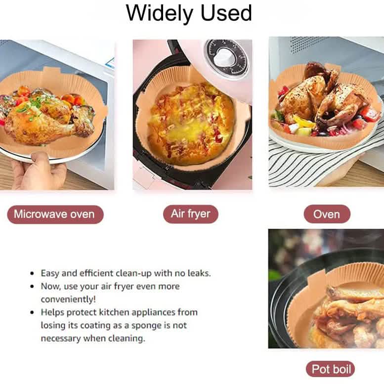 Air Fryer Disposable Paper Liners Kitchen Tools & Gadgets - DailySale