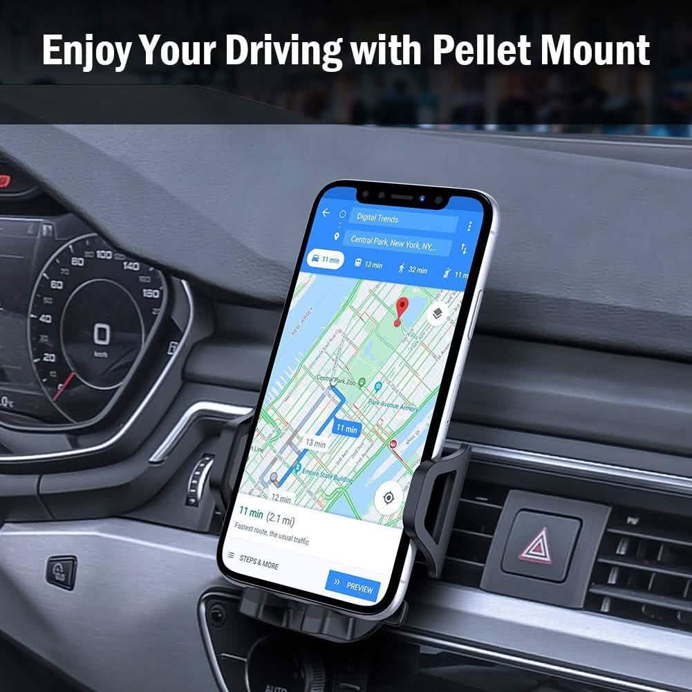 Air Vent Car Phone Mount Most Convenient Cell Phone Holder Phones & Accessories - DailySale
