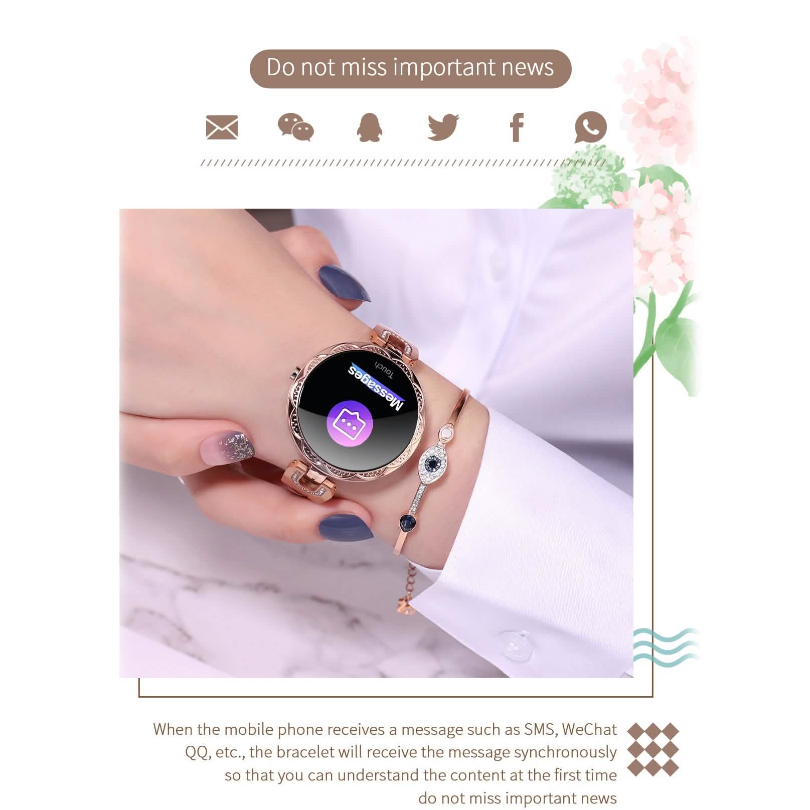 AK15 Women's Smart Watch Smart Watches - DailySale