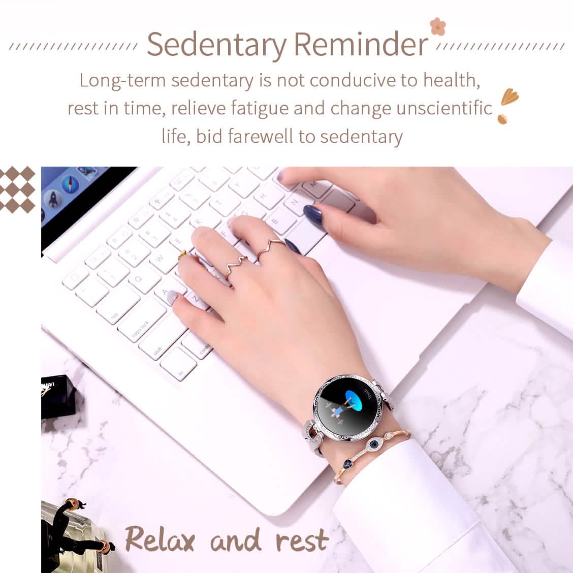 AK15 Women's Smart Watch Smart Watches - DailySale