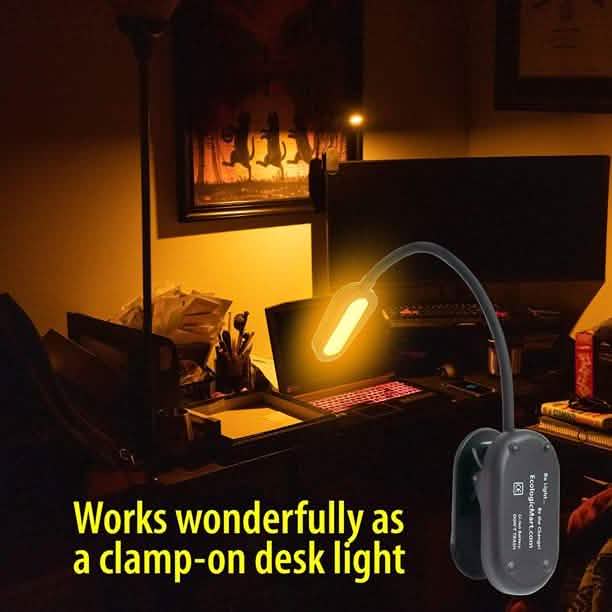 All in One Book Light Gift Set- 1600K Soft Strain-Free Reading Light Indoor Lighting - DailySale