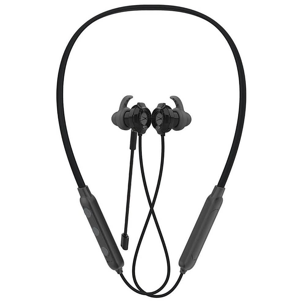 Altec Lansing - Combat Pro-Wireless Neckband Earbuds - Black Headphones - DailySale