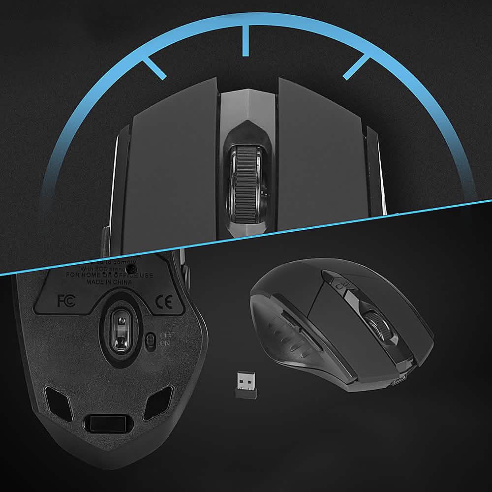 Altec Lansing - GM200 E-Sports Wireless Laser Gaming Mouse - RGB Computer Accessories - DailySale