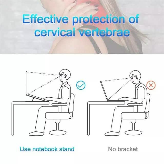 Aluminum Alloy Foldable Portable Laptop Stand Computer Accessories - DailySale