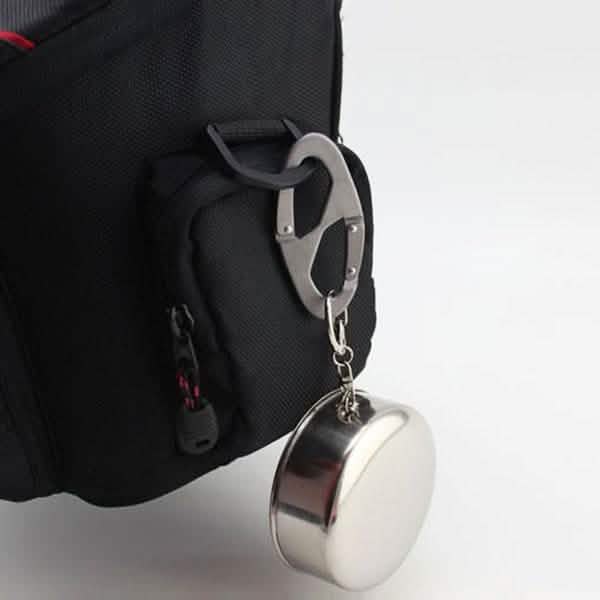 Aluminum Alloy Key Chain Ring Hook Holder Outdoor Calabash Keychain Camping Sports & Outdoors - DailySale